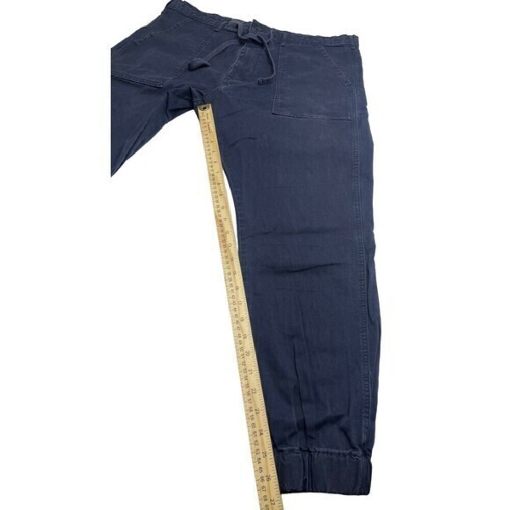 Levis Strauss Co Jogger Pants Unisex 38x27 Dark Blue Drawstring Waist Cotton - Picture 5 of 8